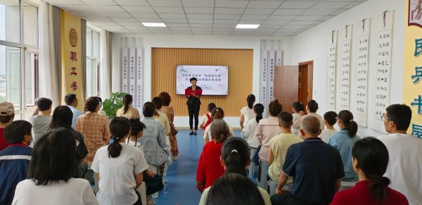 涨上策 宁夏吴忠市举办职工亲子阅读分享活动